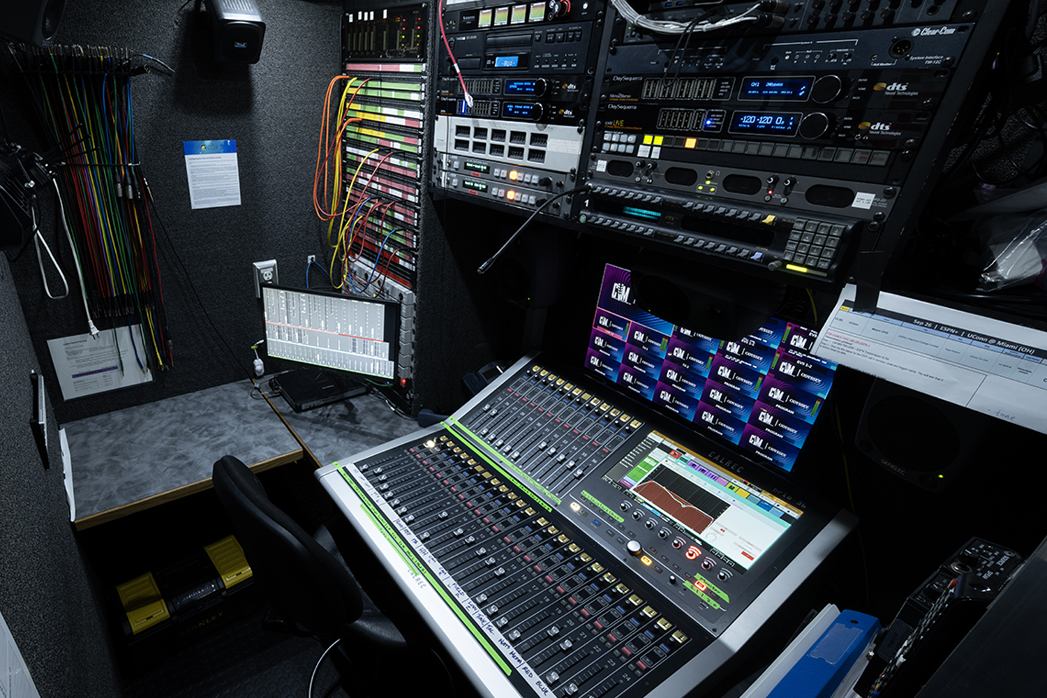 Audio: Calrec Brio 36 Console